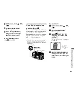 Preview for 61 page of Sony DSC-P71 - Cyber-shot Digital Still Camera Operating Instructions Manual