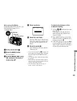 Preview for 63 page of Sony DSC-P71 - Cyber-shot Digital Still Camera Operating Instructions Manual