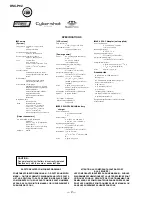 Предварительный просмотр 2 страницы Sony DSC-P92 - Cyber-shot Digital Still Camera Service Manual