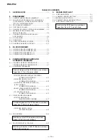 Preview for 4 page of Sony DSC-P92 - Cyber-shot Digital Still Camera Service Manual