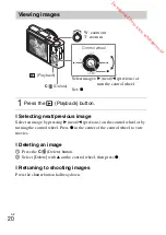 Предварительный просмотр 20 страницы Sony DSC-RX100M3 Instruction Manual