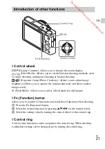 Предварительный просмотр 21 страницы Sony DSC-RX100M3 Instruction Manual