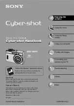 Sony DSC-S500 Cyber-shot Handbook предпросмотр