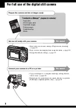 Предварительный просмотр 8 страницы Sony DSC-S500 Cyber-shot Handbook