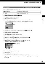 Предварительный просмотр 35 страницы Sony DSC-S500 Cyber-shot Handbook