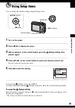 Предварительный просмотр 39 страницы Sony DSC-S500 Cyber-shot Handbook