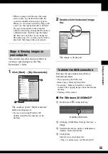 Предварительный просмотр 55 страницы Sony DSC-S500 Cyber-shot Handbook