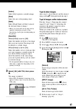 Предварительный просмотр 67 страницы Sony DSC-S500 Cyber-shot Handbook