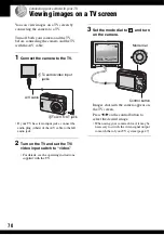 Предварительный просмотр 70 страницы Sony DSC-S500 Cyber-shot Handbook