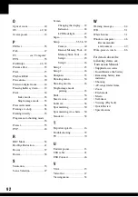 Предварительный просмотр 92 страницы Sony DSC-S500 Cyber-shot Handbook