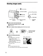 Предварительный просмотр 12 страницы Sony DSC S730 - Cyber-shot Digital Camera Instruction Manual