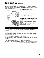 Предварительный просмотр 50 страницы Sony DSC S730 - Cyber-shot Digital Camera Instruction Manual