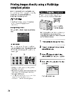 Предварительный просмотр 107 страницы Sony DSC S730 - Cyber-shot Digital Camera Instruction Manual