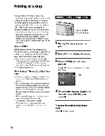 Предварительный просмотр 111 страницы Sony DSC S730 - Cyber-shot Digital Camera Instruction Manual