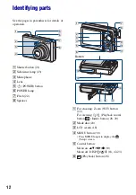 Предварительный просмотр 12 страницы Sony DSC-S750 Instruction Manual