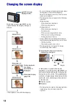 Предварительный просмотр 18 страницы Sony DSC-S750 Instruction Manual