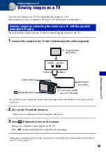 Предварительный просмотр 59 страницы Sony DSC-S750 Instruction Manual