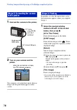 Предварительный просмотр 78 страницы Sony DSC-S750 Instruction Manual