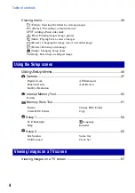 Предварительный просмотр 4 страницы Sony DSC-S800 Instruction & Operation Manual