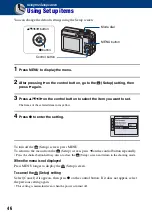 Предварительный просмотр 46 страницы Sony DSC-S800 Instruction & Operation Manual