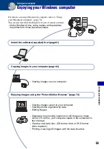 Предварительный просмотр 59 страницы Sony DSC-S800 Instruction & Operation Manual