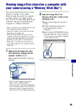 Предварительный просмотр 69 страницы Sony DSC-S800 Instruction & Operation Manual