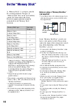 Предварительный просмотр 98 страницы Sony DSC-S800 Instruction & Operation Manual