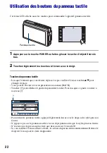 Предварительный просмотр 22 страницы Sony DSC-T200/B - Cyber-shot Digital Still Camera (French) Manual Pratique