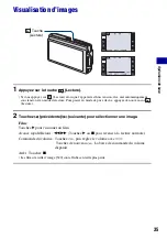 Предварительный просмотр 35 страницы Sony DSC-T200/B - Cyber-shot Digital Still Camera (French) Manual Pratique