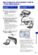 Предварительный просмотр 91 страницы Sony DSC-T200/B - Cyber-shot Digital Still Camera (French) Manual Pratique