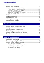 Preview for 3 page of Sony DSC-T300/B - Cyber-shot Digital Still Camera Handbook