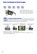 Preview for 8 page of Sony DSC-T300/B - Cyber-shot Digital Still Camera Handbook