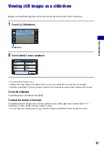 Preview for 31 page of Sony DSC-T300/B - Cyber-shot Digital Still Camera Handbook