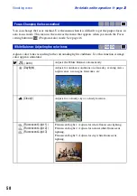 Preview for 58 page of Sony DSC-T300/B - Cyber-shot Digital Still Camera Handbook