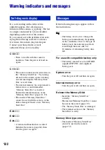 Preview for 132 page of Sony DSC-T300/B - Cyber-shot Digital Still Camera Handbook