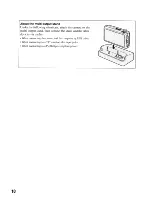 Предварительный просмотр 10 страницы Sony DSC T500 - Cyber-shot Digital Camera Instruction Manual