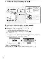 Предварительный просмотр 14 страницы Sony DSC T500 - Cyber-shot Digital Camera Instruction Manual