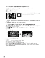 Предварительный просмотр 22 страницы Sony DSC T500 - Cyber-shot Digital Camera Instruction Manual