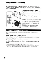 Предварительный просмотр 66 страницы Sony DSC T500 - Cyber-shot Digital Camera Instruction Manual