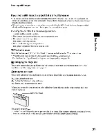 Предварительный просмотр 69 страницы Sony DSC T500 - Cyber-shot Digital Camera Instruction Manual