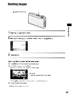 Предварительный просмотр 77 страницы Sony DSC T500 - Cyber-shot Digital Camera Instruction Manual