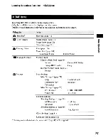 Предварительный просмотр 79 страницы Sony DSC T500 - Cyber-shot Digital Camera Instruction Manual
