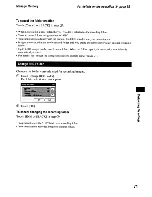 Предварительный просмотр 113 страницы Sony DSC T500 - Cyber-shot Digital Camera Instruction Manual