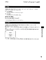 Предварительный просмотр 117 страницы Sony DSC T500 - Cyber-shot Digital Camera Instruction Manual