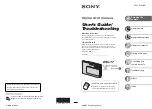 Sony DSC-T7 - Cyber-shot Digital Still Camera User'S Manual / Troubleshooting предпросмотр