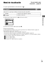 Предварительный просмотр 37 страницы Sony DSC-T7 Fall 2005 Operating Instructions Manual