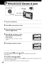 Предварительный просмотр 44 страницы Sony DSC-T7 Fall 2005 Operating Instructions Manual