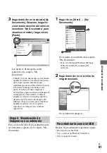 Предварительный просмотр 61 страницы Sony DSC-T7 Fall 2005 Operating Instructions Manual