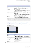 Предварительный просмотр 50 страницы Sony DSC T90 - Cyber-shot Digital Camera Instruction Manual