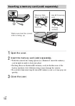 Предварительный просмотр 18 страницы Sony DSC-TX30 Instruction & Operation Manual